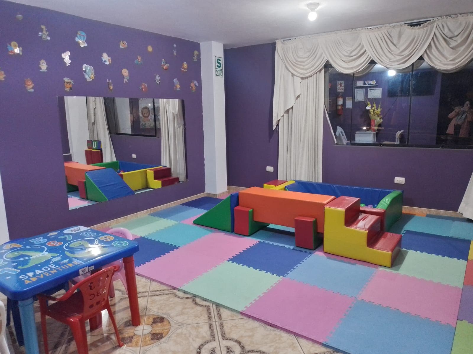 Sala de estimulación de Creciendo Juntos